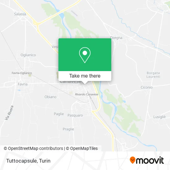 Tuttocapsule map