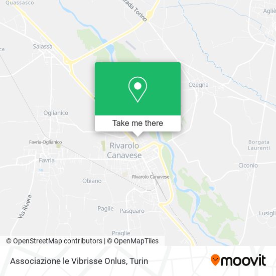 Associazione le Vibrisse Onlus map
