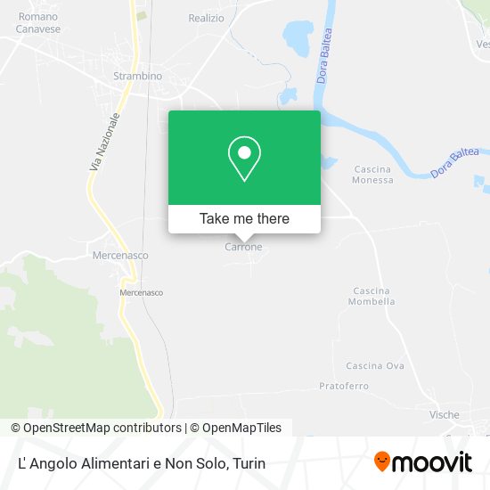 L' Angolo Alimentari e Non Solo map