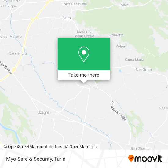 Myo Safe & Security map
