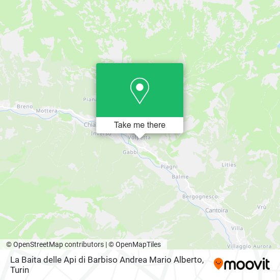 La Baita delle Api di Barbiso Andrea Mario Alberto map