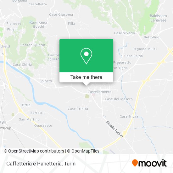 Caffetteria e Panetteria map