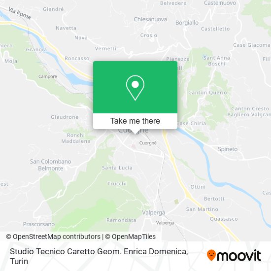 Studio Tecnico Caretto Geom. Enrica Domenica map