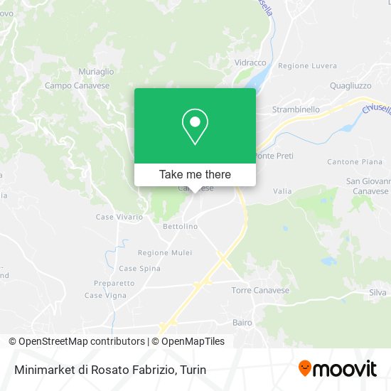 Minimarket di Rosato Fabrizio map