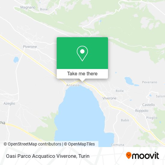 Oasi Parco Acquatico Viverone map