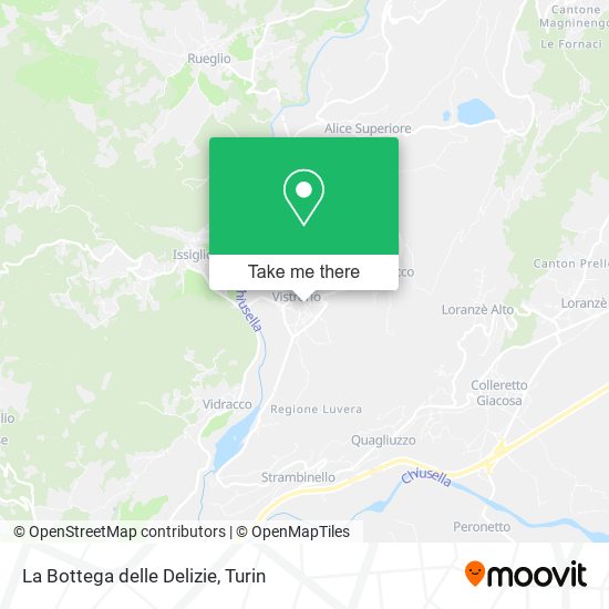 La Bottega delle Delizie map