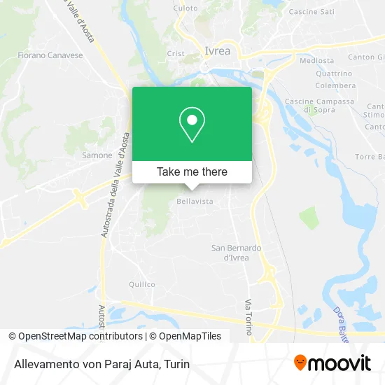 Allevamento von Paraj Auta map