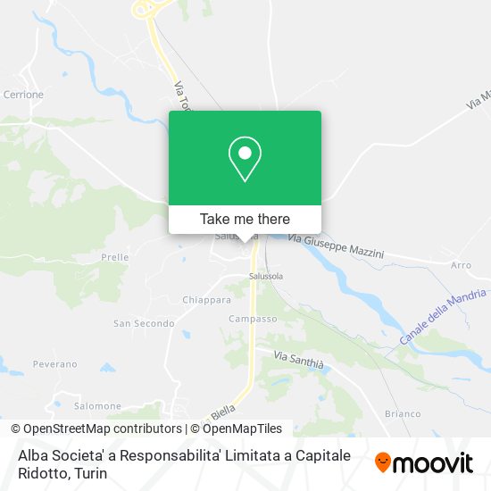 Alba Societa' a Responsabilita' Limitata a Capitale Ridotto map