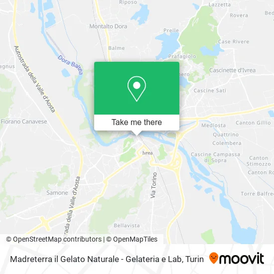Madreterra il Gelato Naturale - Gelateria e Lab map