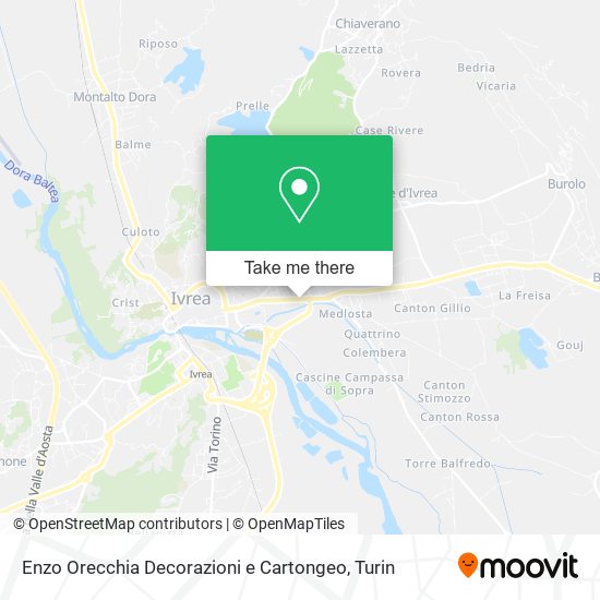 Enzo Orecchia Decorazioni e Cartongeo map
