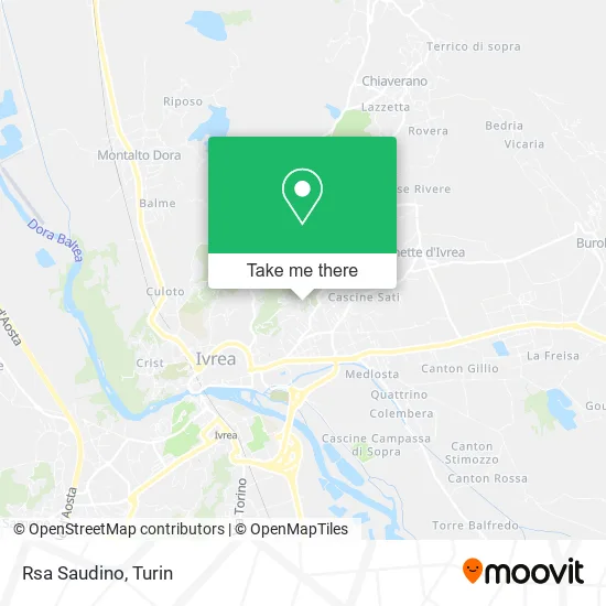 Saudino Nursing Home map