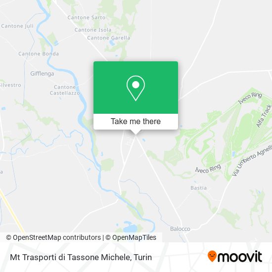 Mt Trasporti di Tassone Michele map