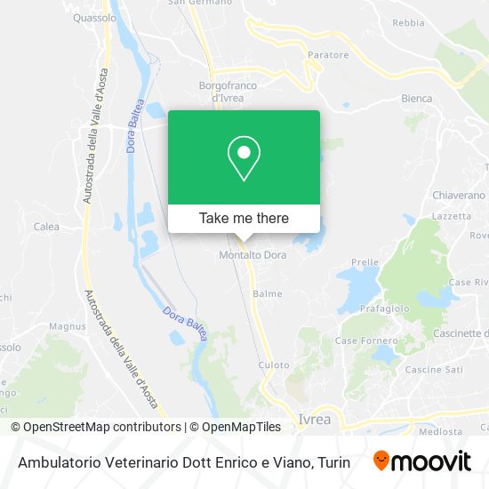 Ambulatorio Veterinario Dott Enrico e Viano map