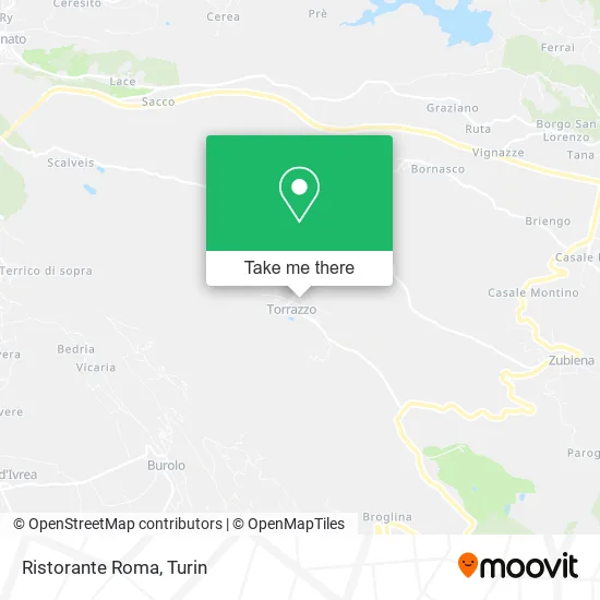 Roma Restaurant map