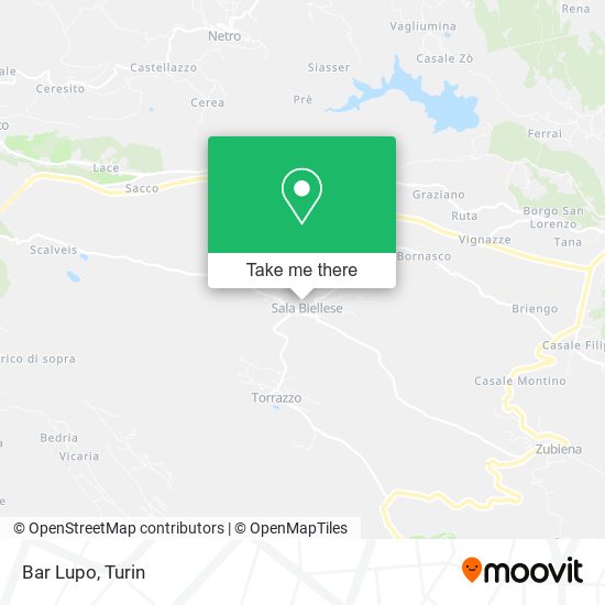 Bar Lupo map