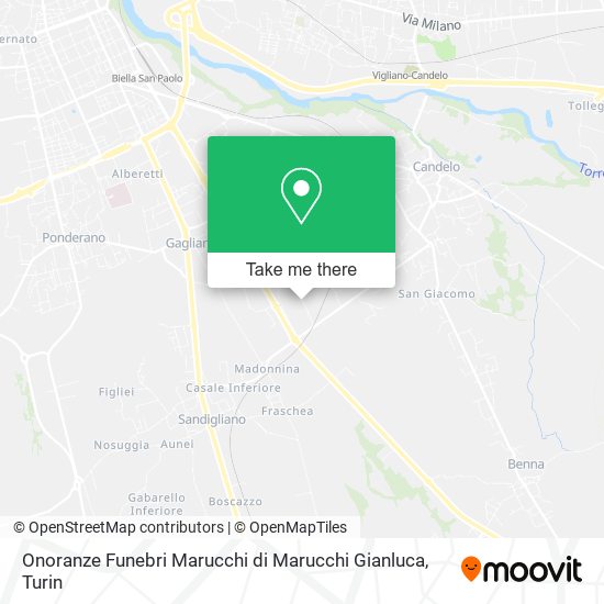 Onoranze Funebri Marucchi di Marucchi Gianluca map