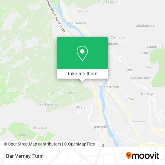 Bar Verney map