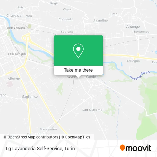 LG Self-Service Laundry map