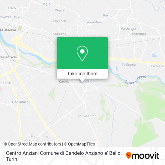 Centro Anziani Comune di Candelo Anziano e' Bello map