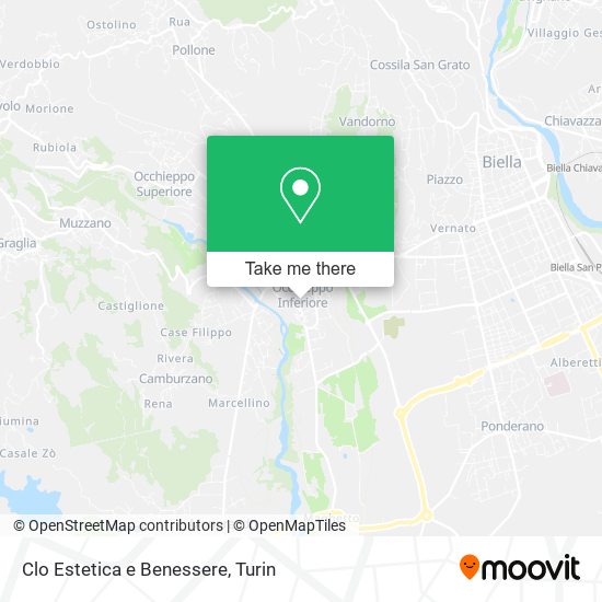 Clo Estetica e Benessere map