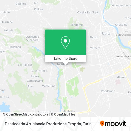 Pasticceria Artigianale Produzione Propria map