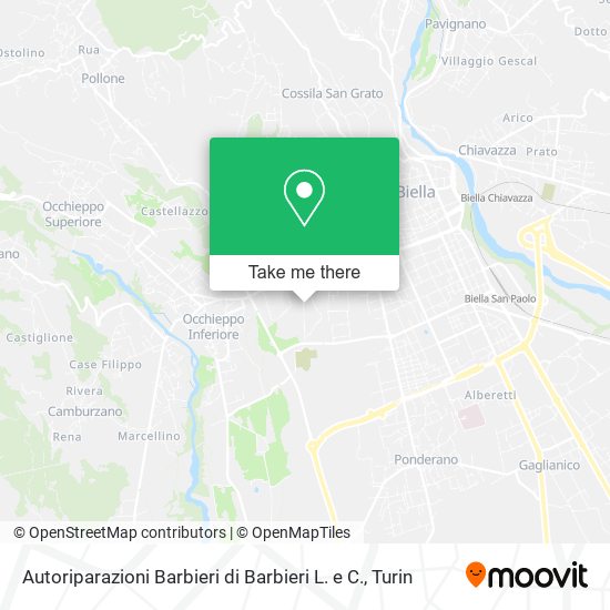 Autoriparazioni Barbieri di Barbieri L. e C. map