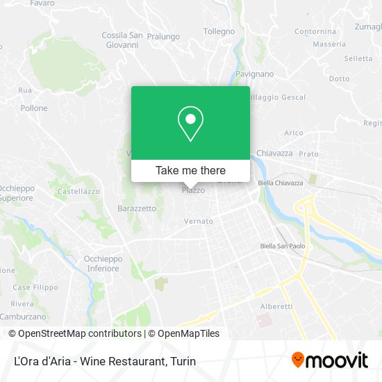 L'Ora d'Aria - Wine Restaurant map