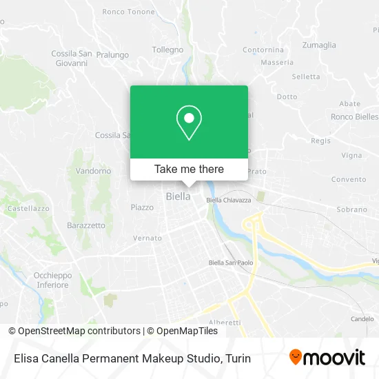 Elisa Canella Permanent Makeup Studio map