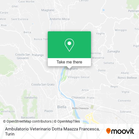 Ambulatorio Veterinario Dotta Maazza Francesca map
