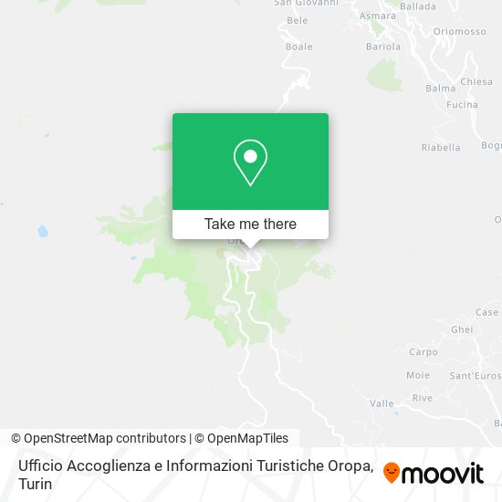 Ufficio Accoglienza e Informazioni Turistiche Oropa map