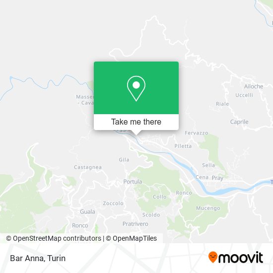 Bar Anna map