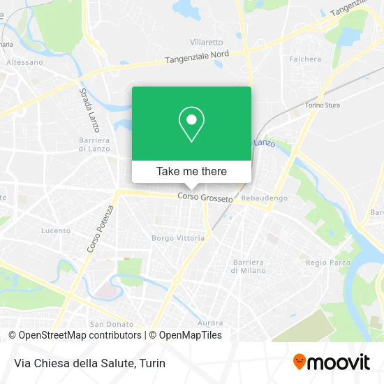 Church of Salute Street map