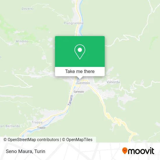 Seno Maura map