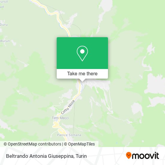 Beltrando Antonia Giuseppina map