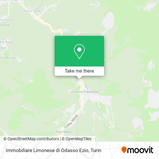 Immobiliare Limonese di Odasso Ezio map