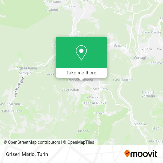 Griseri Mario map