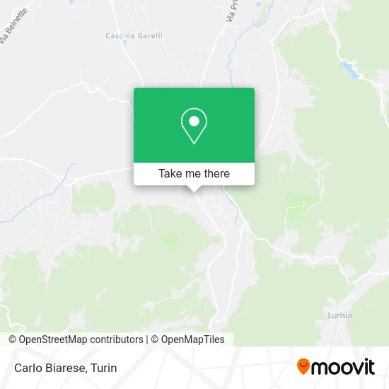 Carlo Biarese map