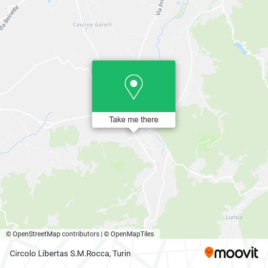 Circolo Libertas S.M.Rocca map