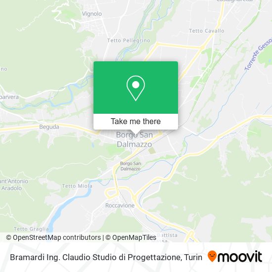 Bramardi Ing. Claudio Studio di Progettazione map