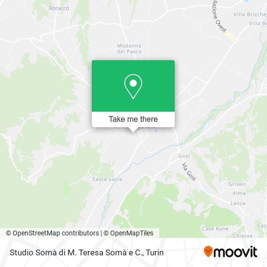 Studio Somà di M. Teresa Somà e C. map
