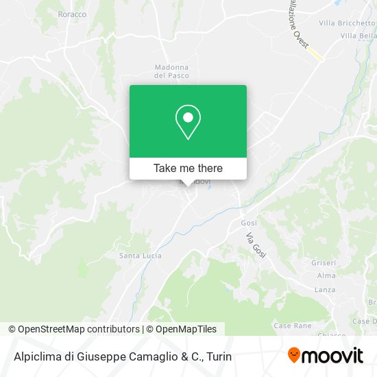 Alpiclima di Giuseppe Camaglio & C. map