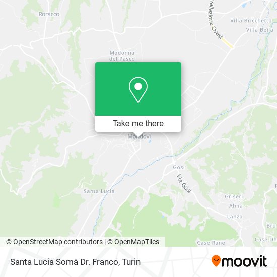 Santa Lucia Somà Dr. Franco map
