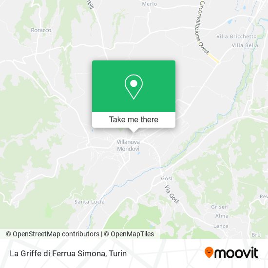 La Griffe di Ferrua Simona map