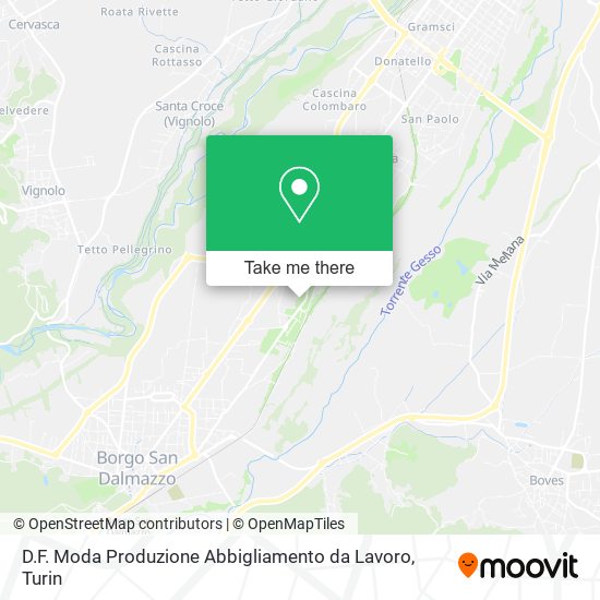 D.F. Moda Produzione Abbigliamento da Lavoro map