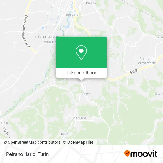 Peirano Ilario map