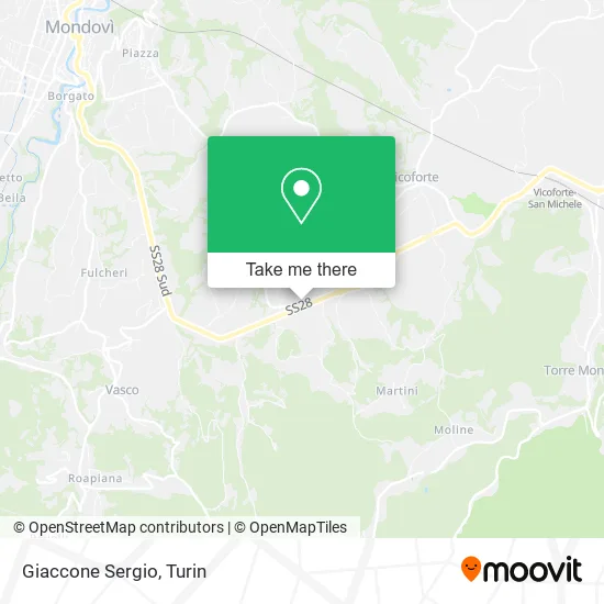 Giaccone Sergio map