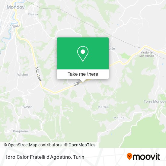 Idro Calor Fratelli d'Agostino map