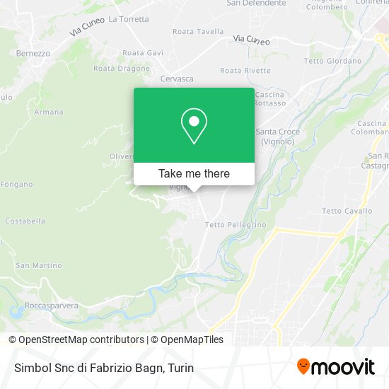 Simbol Snc di Fabrizio Bagn map