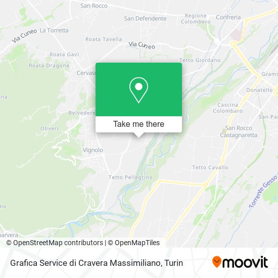 Grafica Service di Cravera Massimiliano map