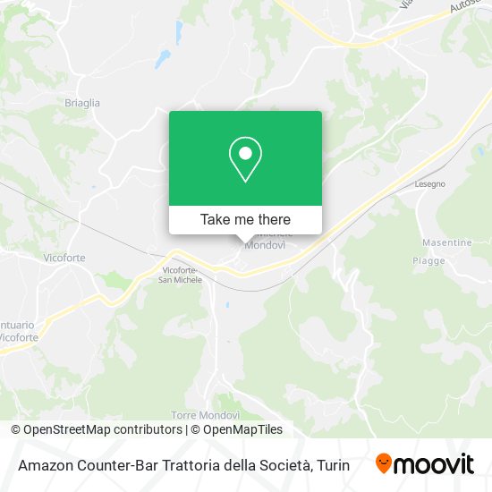 Amazon Counter-Bar Trattoria della Società map